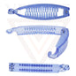 Banana Clip Transparent Non-Slip Fishtail Ponytail Holder Hair Clips Clamp Comb