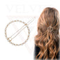 Hair Clips Metal Golden Korean Clips Slider Hair Pin Grips Pins Pearl Snap Clips