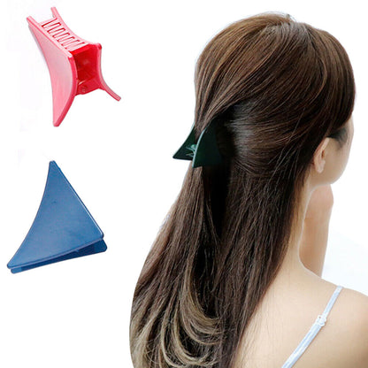 Triangle Hair Claw Cambered Tiny Hair Clip Butterfly Crab Clamp Baby Hair Grip
