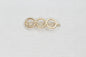 Golden Hair Clip Metal Hair Pin French Sliders Minimalist Clip Barrettes Grips 