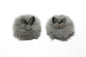 2x Baby Plush Hair Clip Soft Faux Fur Barrette Crocodile Clips Slide Snap Pin