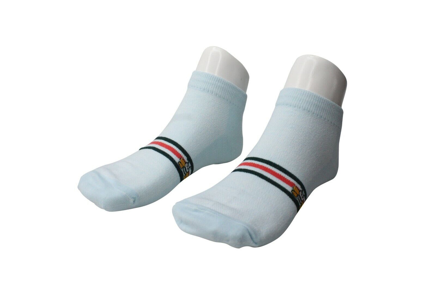 3 Line Crew Socks Novelty Cotton Butterfly Print Socks For Women and Girls
