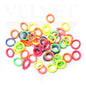 50x Headbands Baby Hair Ties Elastics Lining Ponytail Holder Hair Rubber Band