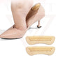 1 Pair Anti Slip Heel Grip Pads Loose Shoes Liner Cushions Foot Care Uk