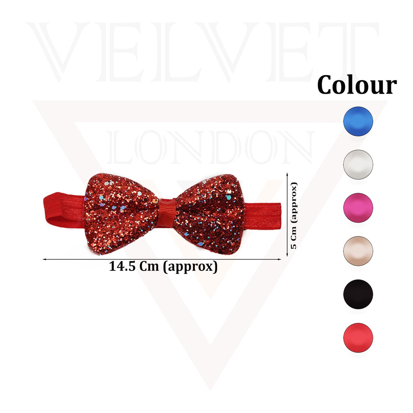 Baby Bow Headband Ribbon Elastic Hair Band Girl Headwear Bow Lace Band