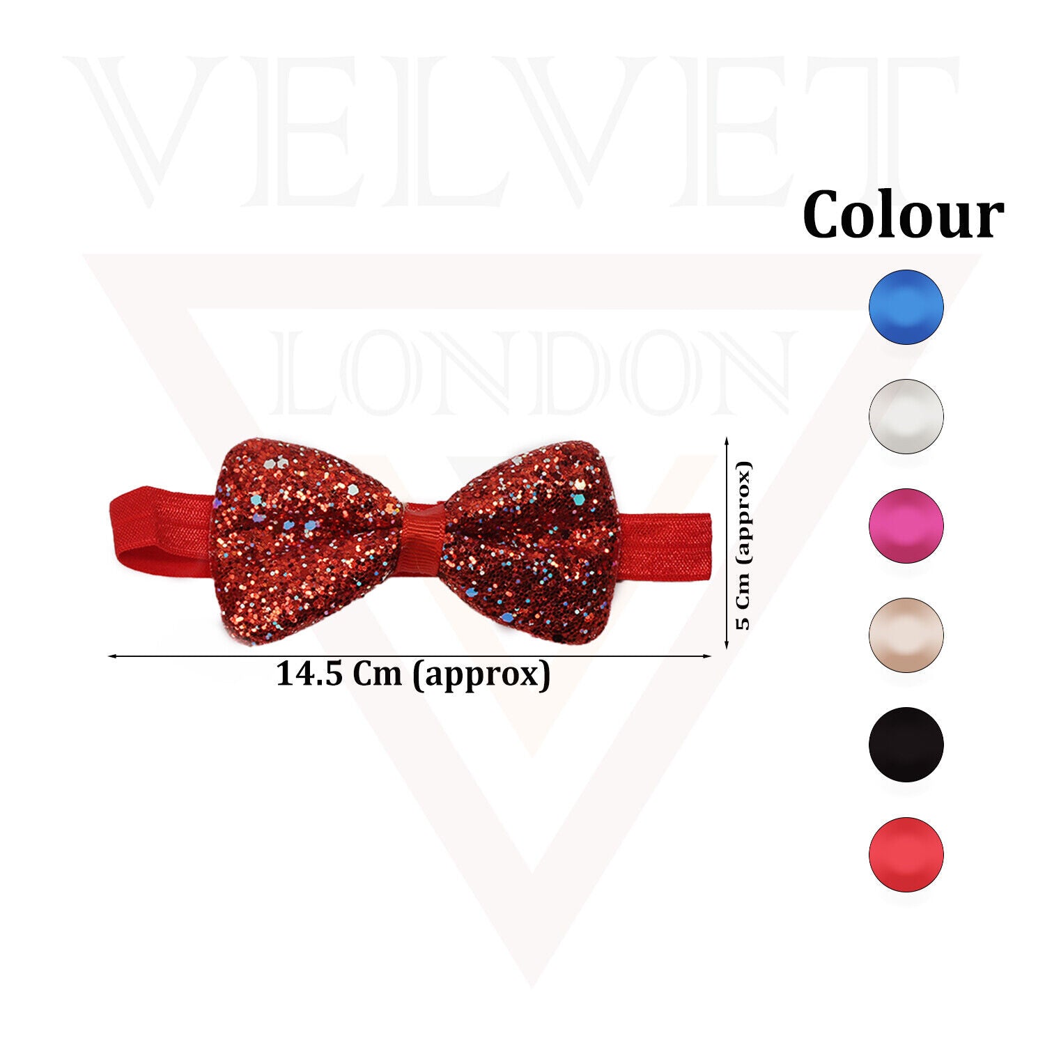 Baby Bow Headband Ribbon Elastic Hair Band Girl Headwear Bow Lace Band