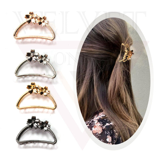 2pcs Tiny Hair Clips Metal Hair Claw Strong Hold Clips Jaw Clamp Small Hairpins