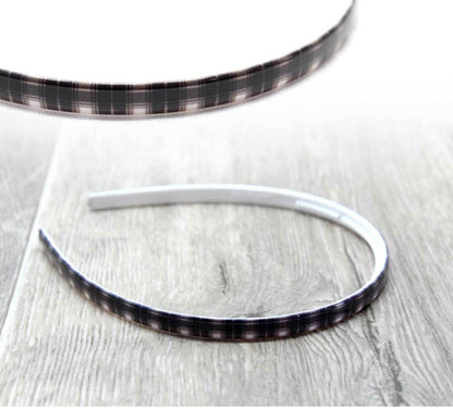 Chex Print Hair Bands Headbands Alice Hair Hoop Hair Women's Hair Accessories