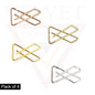 4x Hijab Pins Safety Pins Saree Pins Fancy Pins Brooch Scarfs Pins Party Wedding