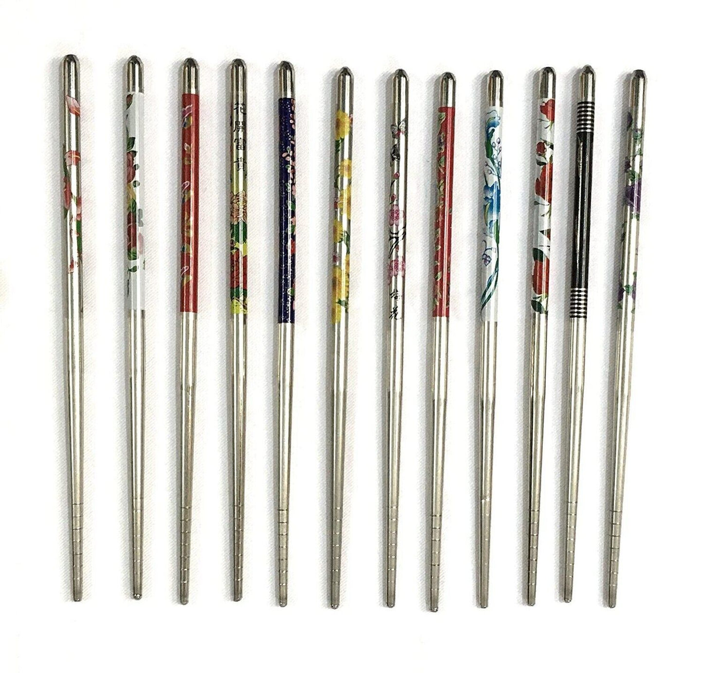 6x Assorted Design Metal Hair Sticks Bun Maker Bun Holder Hair Pins Chopsticks 