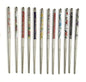 6x Assorted Design Metal Hair Sticks Bun Maker Bun Holder Hair Pins Chopsticks 