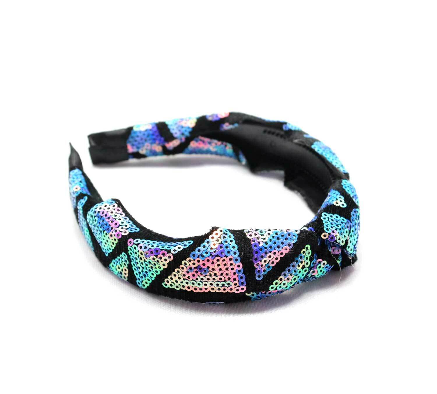 Knot Headbands Bow Hair Band Sequins Hair Hoop Head Wrap Girl Headwear Partywear