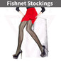 Sexy  Sheer Fishnet Tights High Waist Mesh Pantyhose Patterned Stocking Black