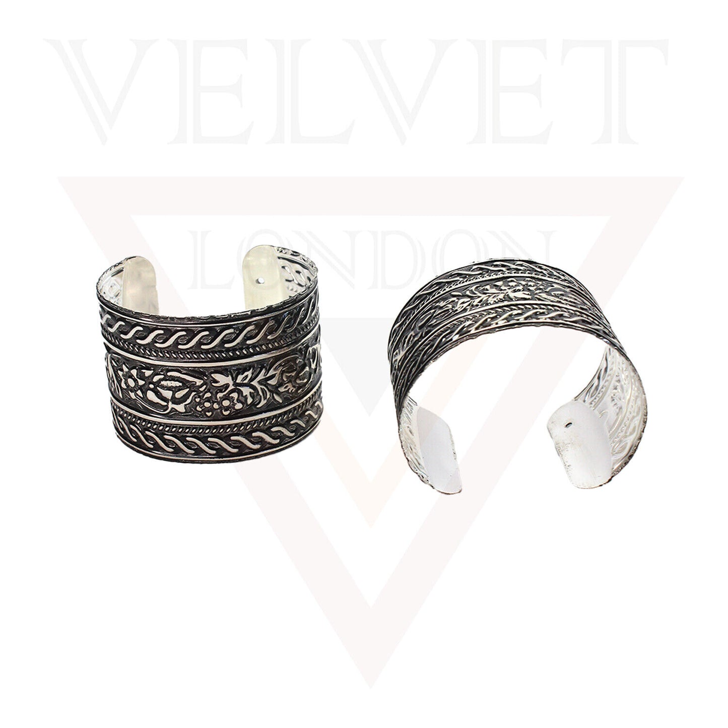 Kada Bangle Bracelet Antique German Oxidised Traditional Cuff Bracelet for Girls