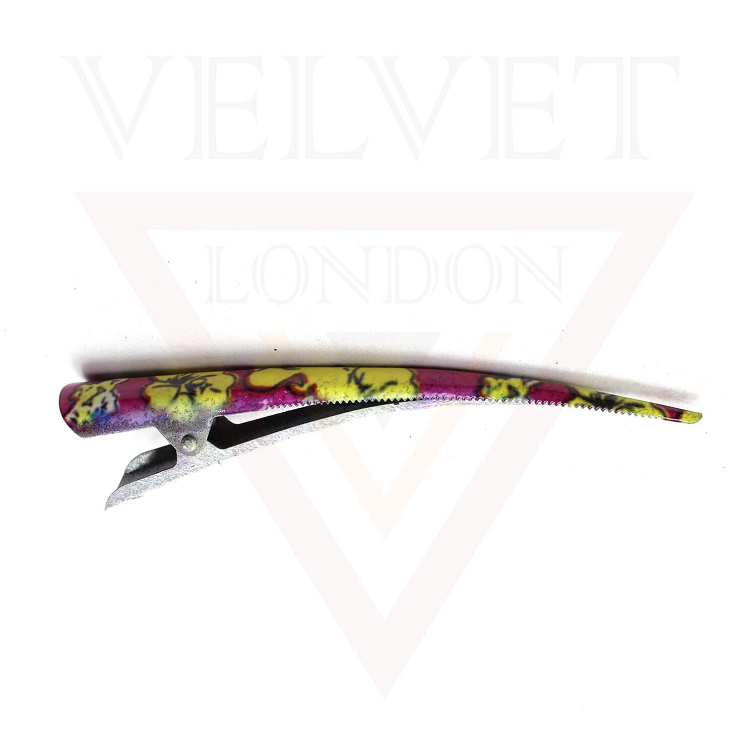 Duckbill Hair Clip Flower Metal Non-slip Crocodile Barrettes Teeth Hairdressing 