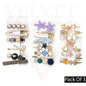 3 Set Pearl Clip Barrettes Hairpins Hair Styling Accessories Hair Clips for Girs