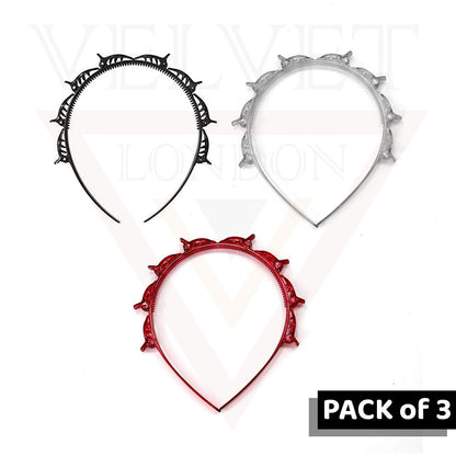 3x Clip Hair Band Magic Twist and Hair Clip Non Slip Hairstyle Hairpins Headband