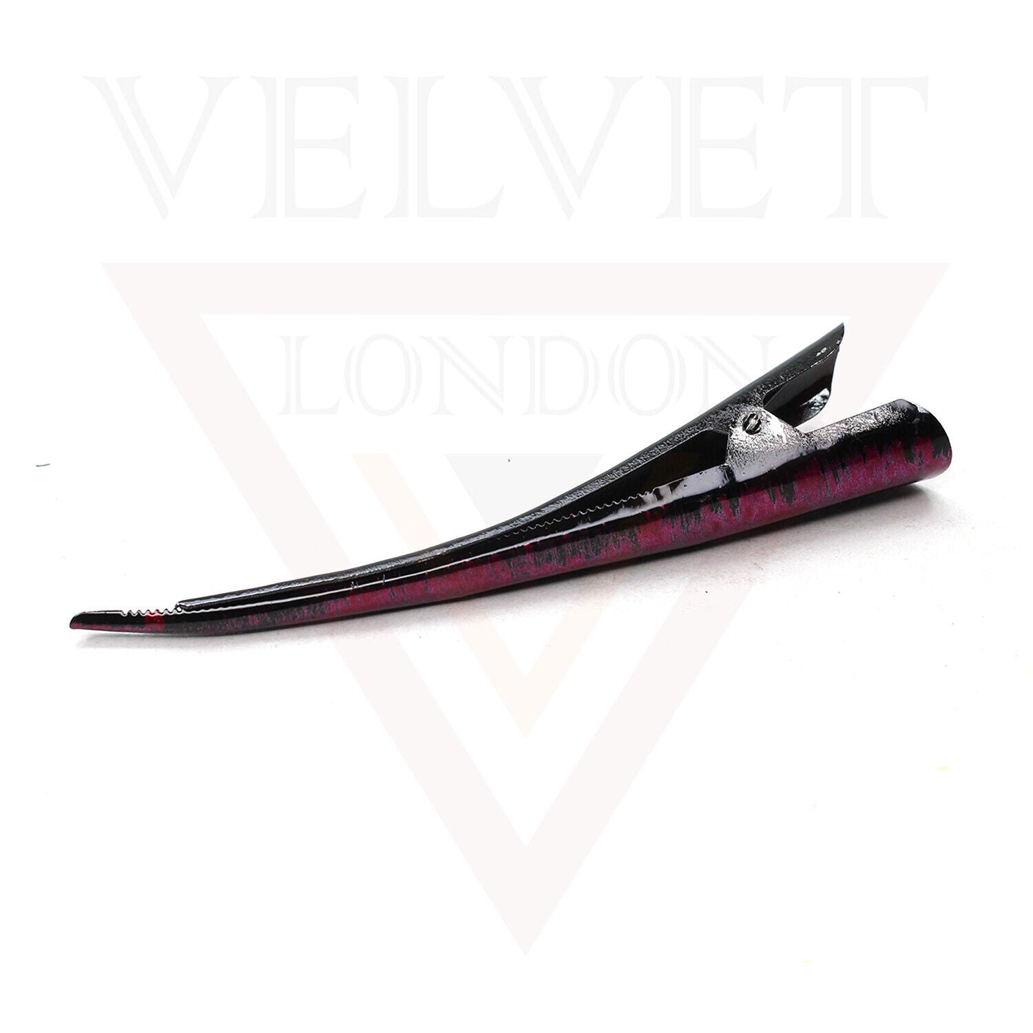 Duckbill Hair Clip Metal Crocodile Barrettes Teeth Long Hair Styling Clips Salon