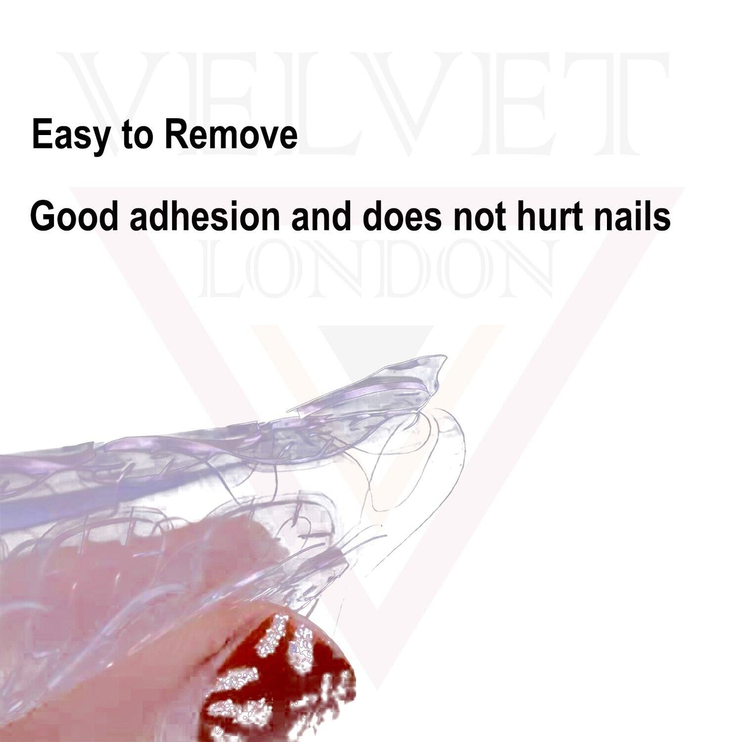 Adhesive Nail Tabs for Press On Nails Ultra Thin & Waterproof False Nail Sticky