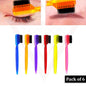 6Pcs Makeup Cosmetic Tools Duo Eyebrow & Eyelash Extension Comb & Brush 2 in 1
