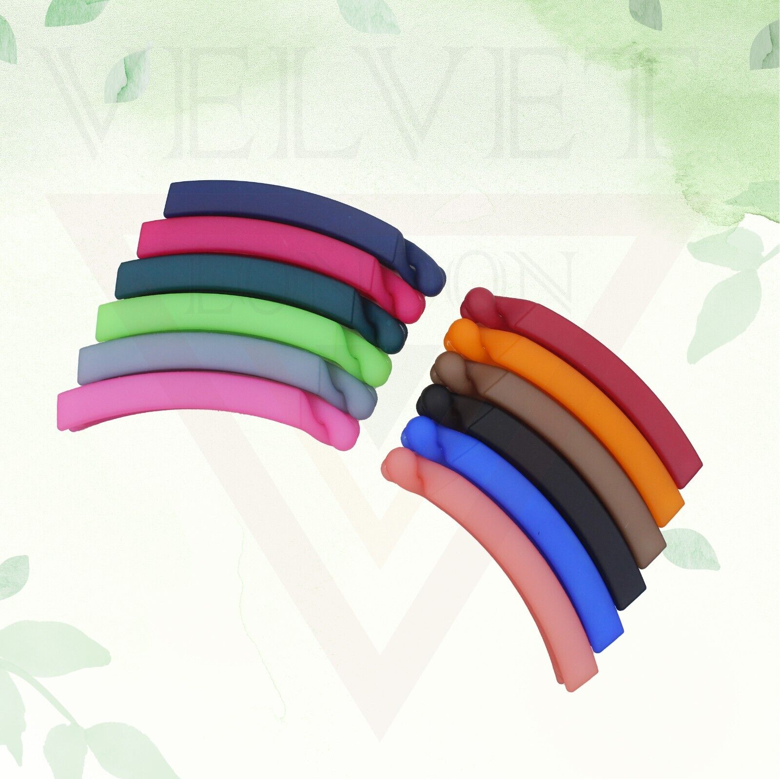 Women's Hairpin Long Banana Clip Catch Ponytail Fish Clip Hair Accessories Girls