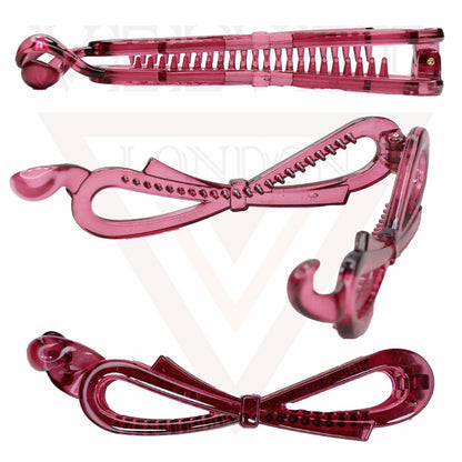 French Hair Clip Banana Pin Ponytail Holder Non-Slip Comb Clamp Clips Barrattes