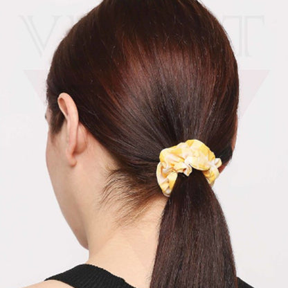 Hair Bands Scrunchies Chex Soft Rubber Elastic Bands Hair Ties Ponytail Holder