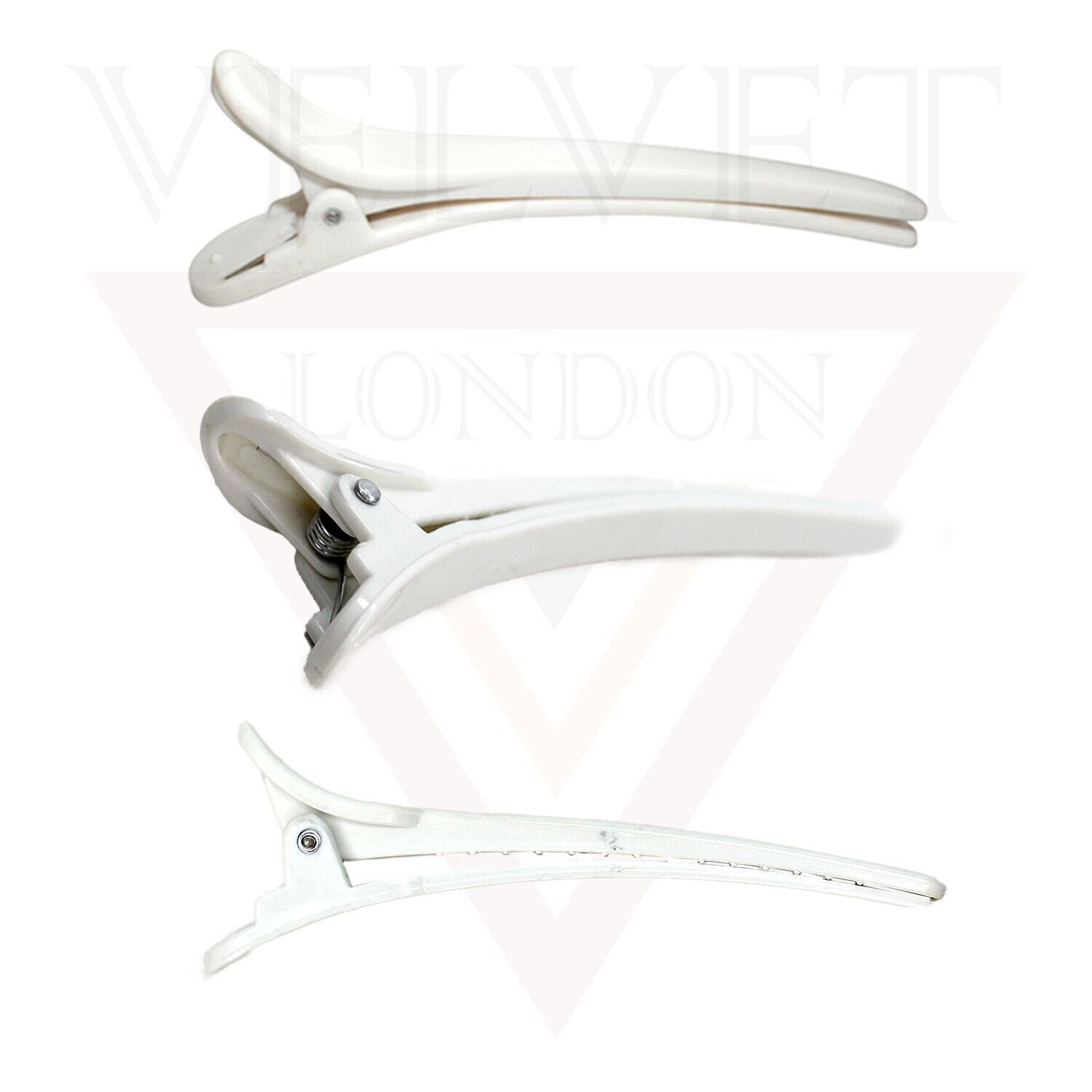 12x Duckbill Clip Hairdresser Salon Hair Sectioning Professional Comb Clamp Pins