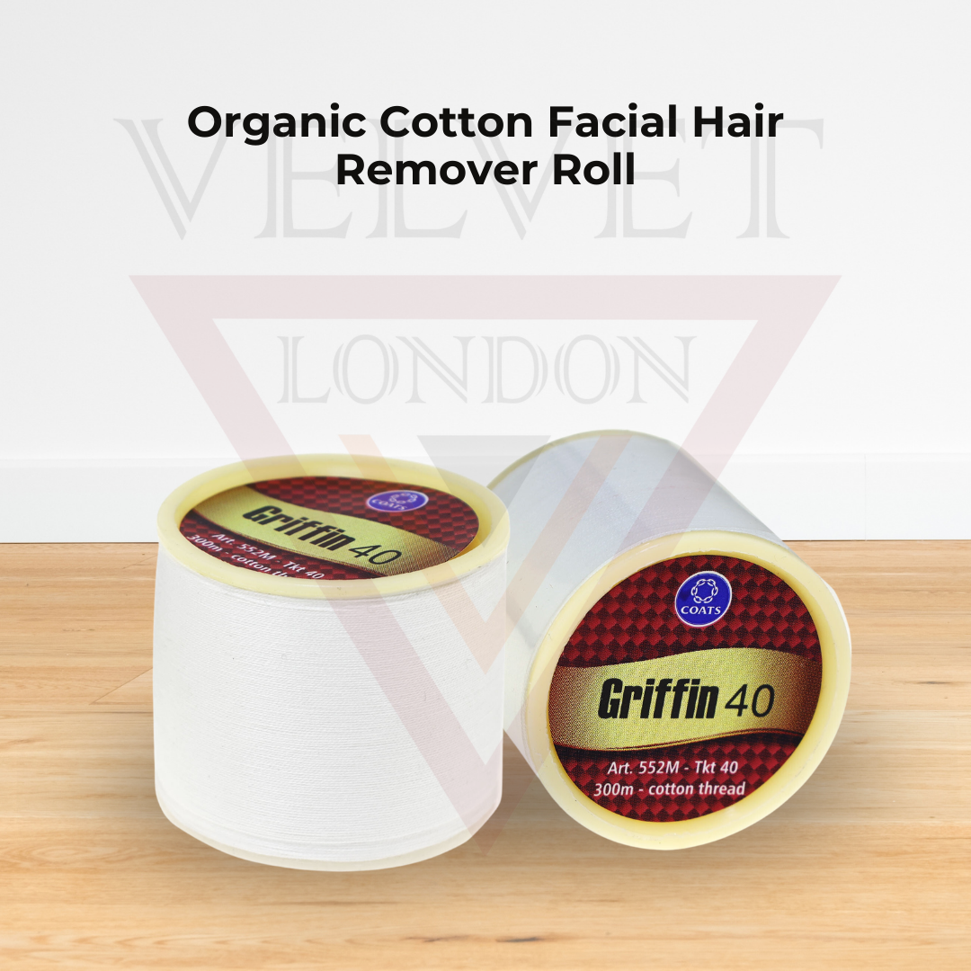 Griffin 40 Eyebrow Cotton Threading Threads Antiseptic Facial Hair Remover Body