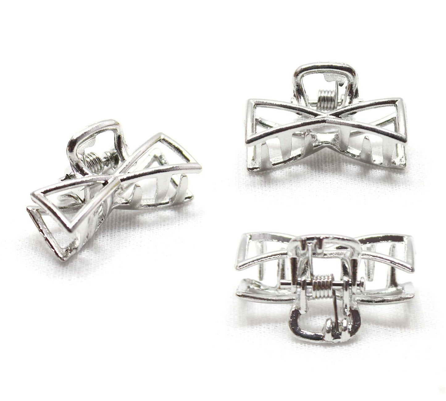 2 Small Hair Clips Claws Mini Hair Claws Clips for Women Girls Thick Thin Fine