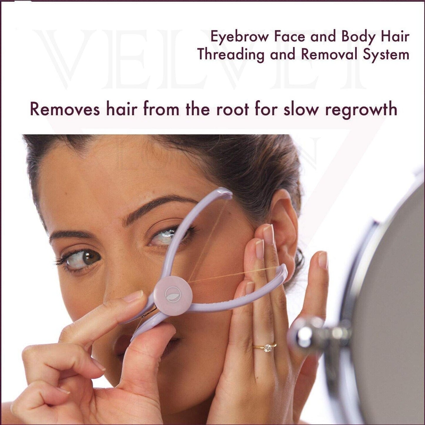 Quick & Painless Face Hair Removal Device Hair Threading Removal System Tool