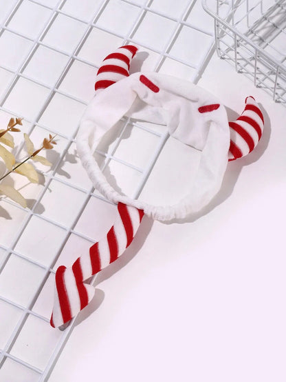 Fabric Full Hair Band With Tail Headband Hair Hoop Hair Accessories For Party