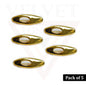 5 pcs Muslim Hijab Pins Shiny Scarf Pins Stainless Steel Saree Pins Head Brooch
