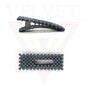 Pearl Hair Clips Plastic Rectangle Shape Hairpins Hair Barrettes Party Wedding