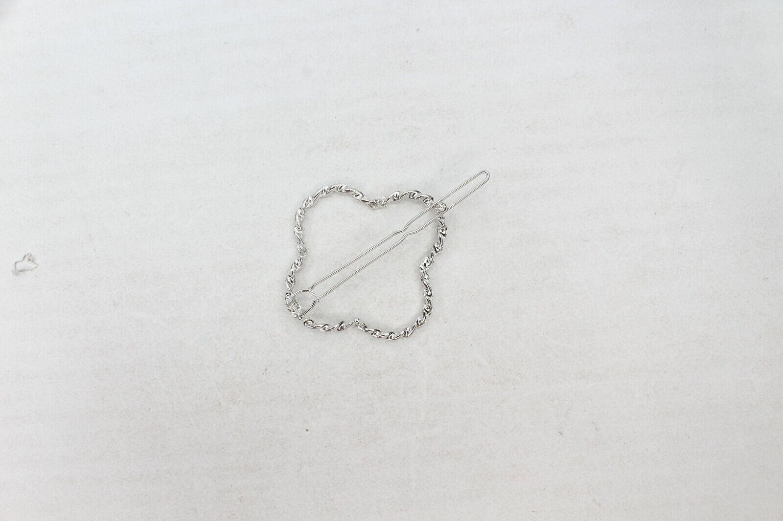 Hair Clips Clamp Silver Wava Metal Hair Pin Sliders Korean Clips Grip