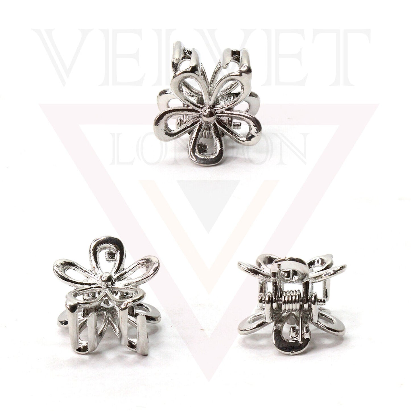 2 Small Hair Clips Claws Mini Hair Claws Clips for Women Girls Thick Thin Fine