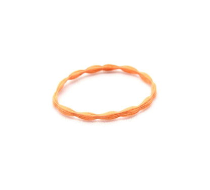 Colourful Hair Bands Mini Children Elastic Rope Thin Hair Rubber Bands Bobbles