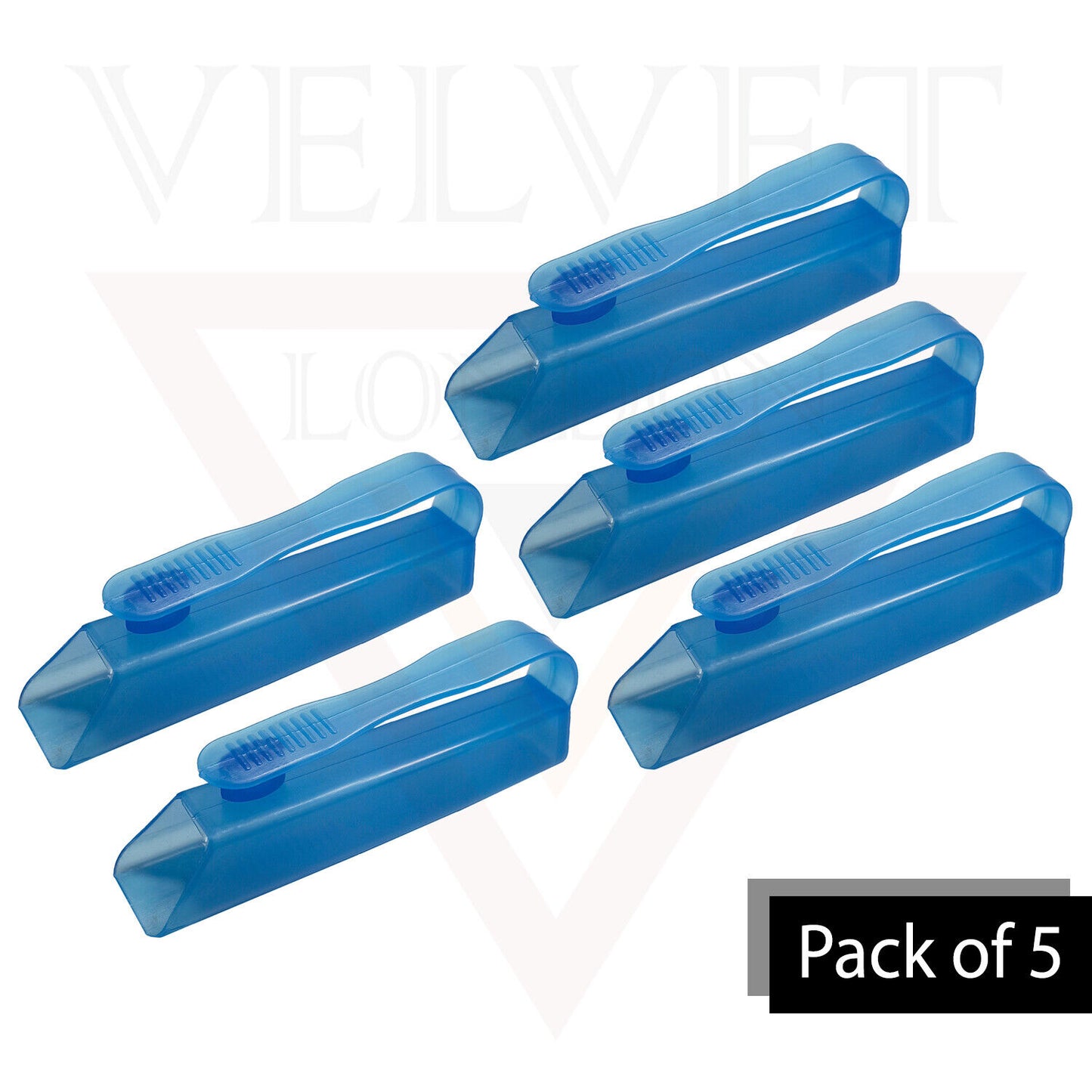 Blue Transparent Portable Pill Dispenser Easily & Quickly Push From Blister Pack