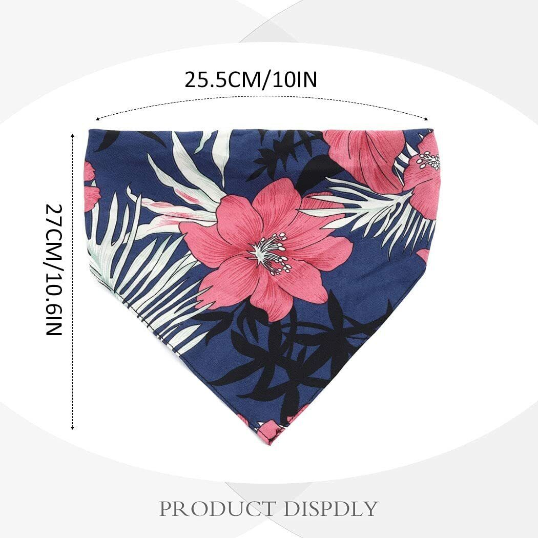 Head Kerchief Hair Scarf Hair Band Floral Hair Bandanas Elastic Headbands