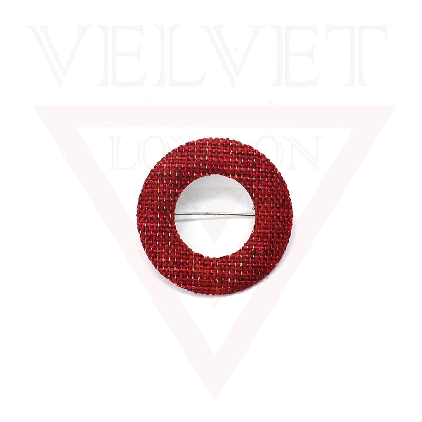 Hijab Brooch Pin Safety Round Dark Colour Pins Head Scarf Clips Fancy Saree Pins