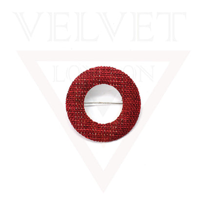 Hijab Brooch Pin Safety Round Dark Colour Pins Head Scarf Clips Fancy Saree Pins