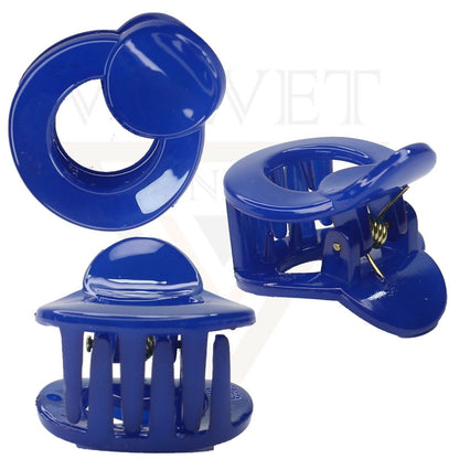 Hair Claw Clips Tiny Round Hair Clamp Crab Non-Slip Barrettes Hairgrip For Girls