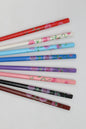 12x Assorted Wooden Colourful Long Hair Sticks Chopsticks Wooden Bun Holder Wood Stick Hair Accessories UK