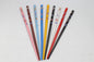 12x Assorted Wooden Colourful Long Hair Sticks Chopsticks Wooden Bun Holder Wood Stick Hair Accessories UK